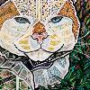 "Giblet in the Garden" 11"x14"